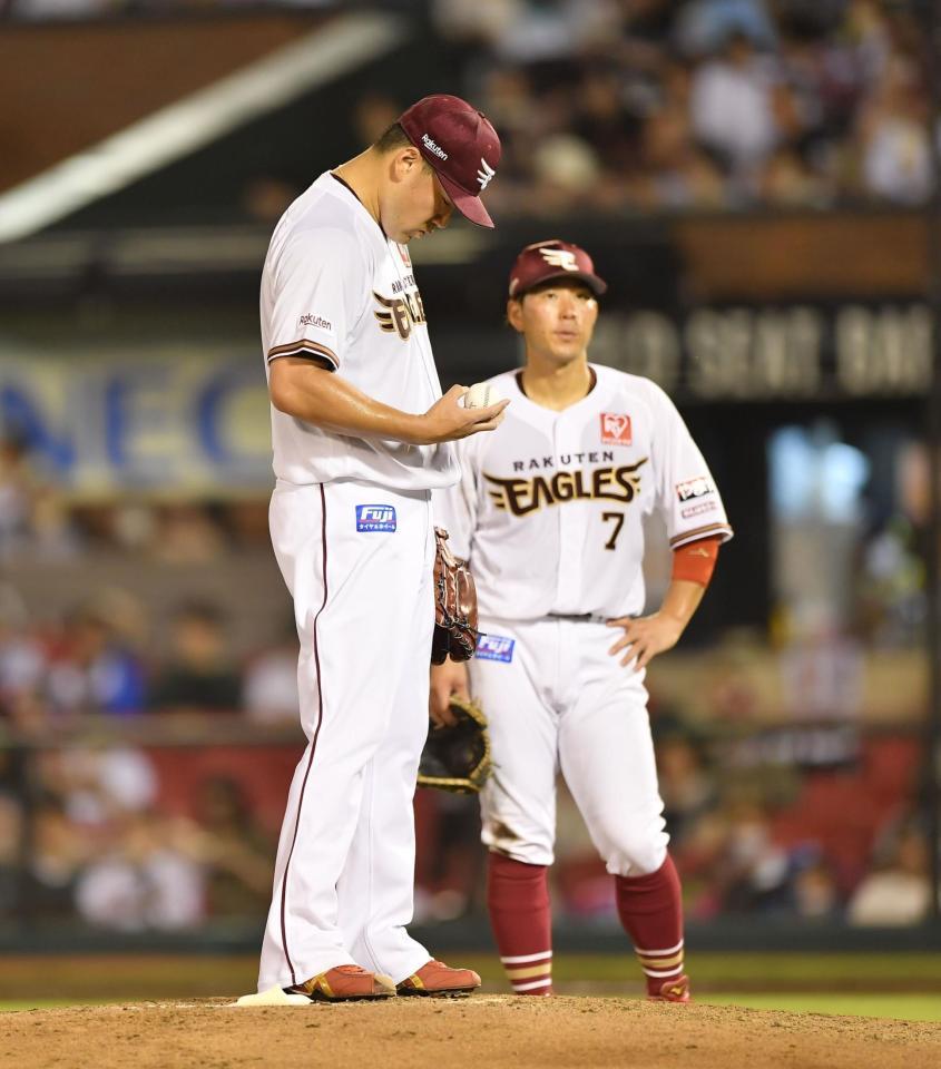 楽天が7月初の連敗 田中将が大乱調7失点KOで6敗目 今季4