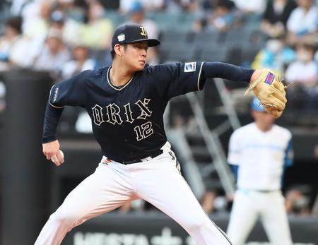 　日本ハム戦に先発した山下（撮影・中島達哉）