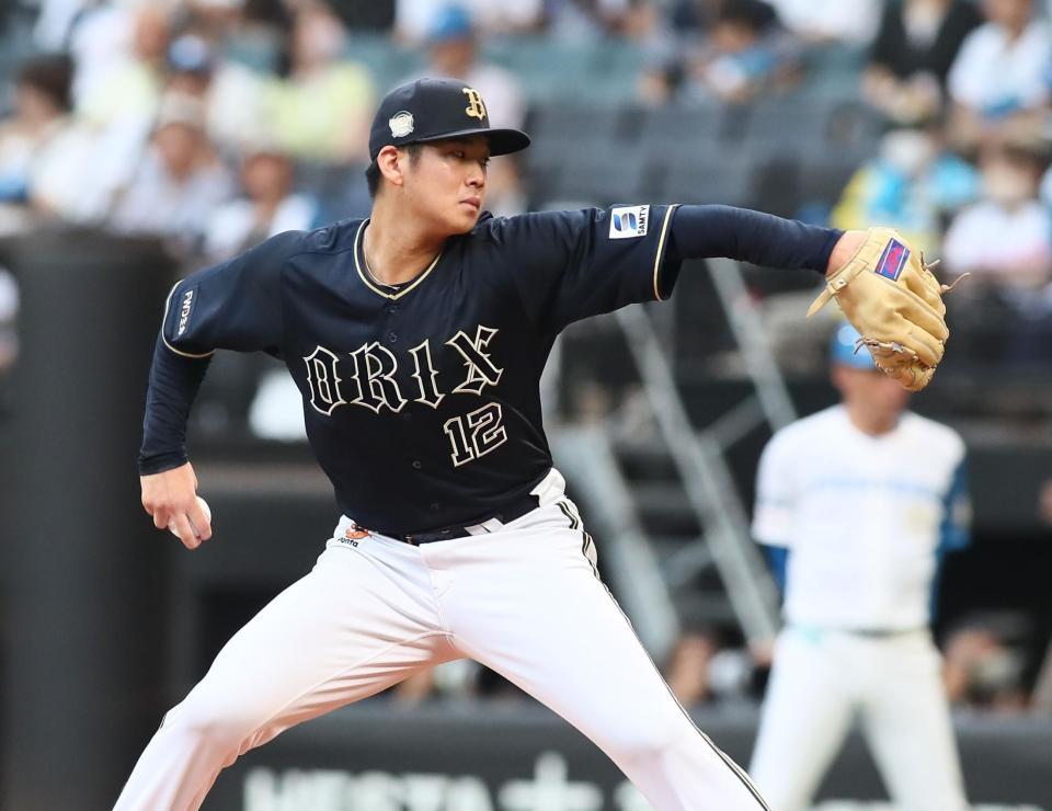 　日本ハム戦に先発した山下（撮影・中島達哉）