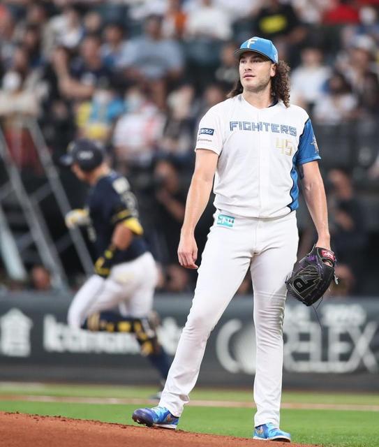 日本ハム・ポンセ、来日最短３回ＫＯ　初回杉本の先頭打者弾など４失点