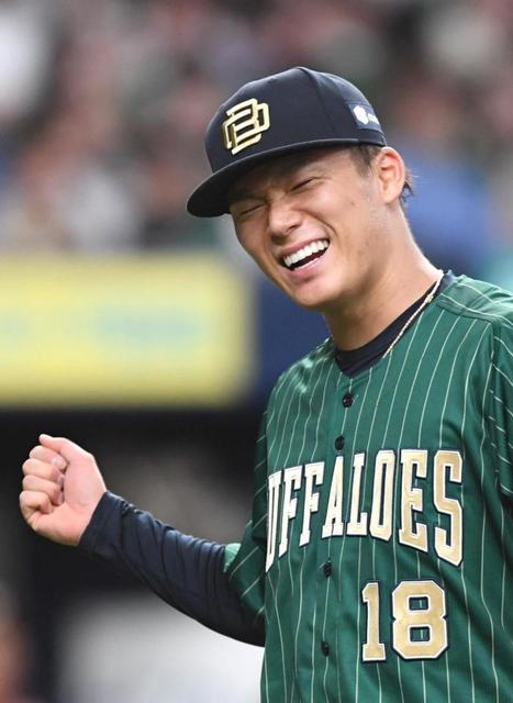 オリックス　山本由伸が７回７安打無失点７奪三振　４敗目の前回から修正　１０６球の快投