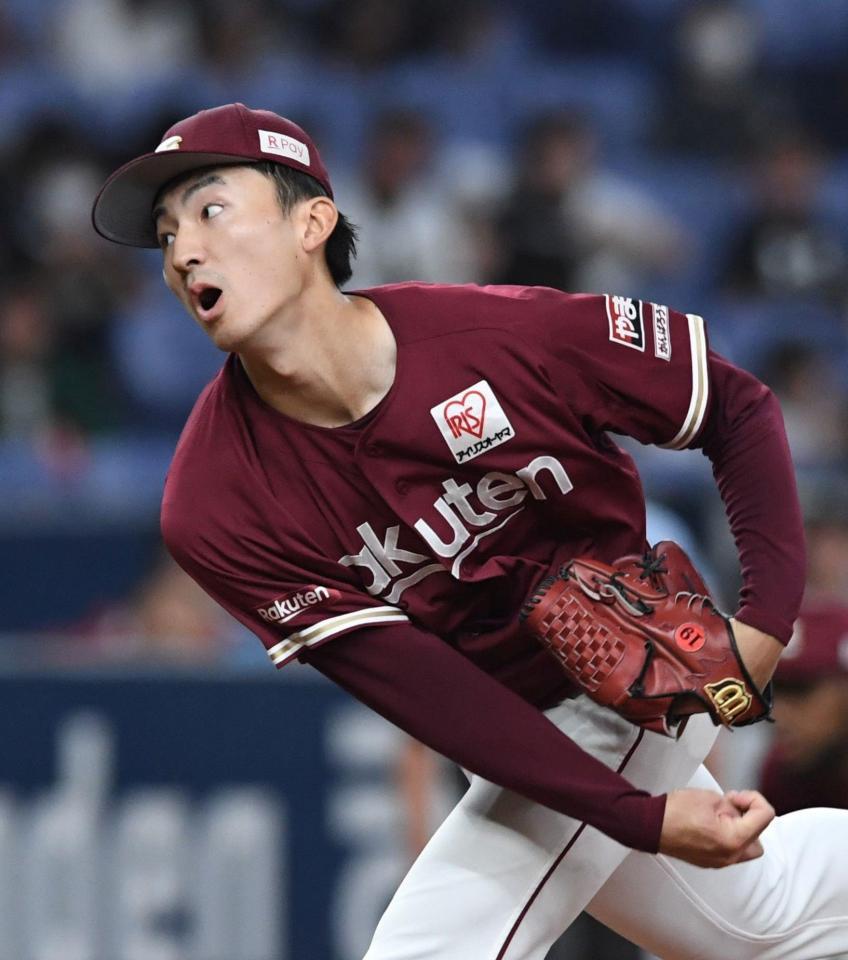 　力投する荘司（撮影・北村雅宏）