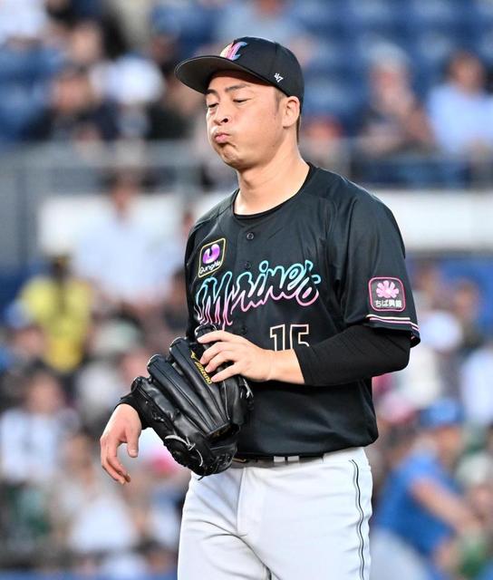 ロッテ美馬　今季最短ＫＯ「話せることは何もありません」　あと４だった通算１０００奪三振も届かず