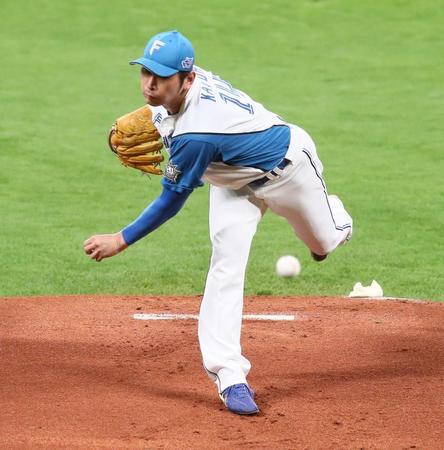 　西武戦に先発した加藤貴（撮影・中島達哉）