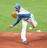 　西武戦に先発した加藤貴（撮影・中島達哉）