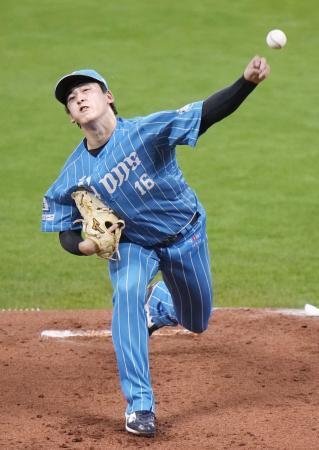 日０-６西（９日）　隅田がプロ初完封