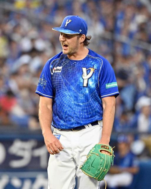 ＤｅＮＡ　８勝目のバウアー「２００球でも問題ない」「チームで勝ち取った勝利」７回無失点１０Ｋの快投