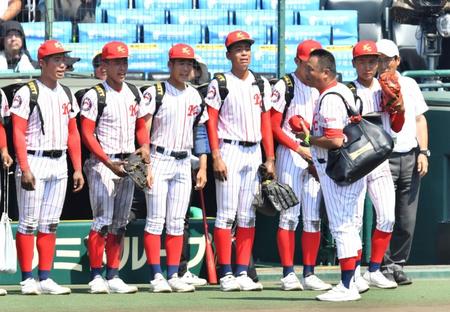 初出場の高知中央は2回戦で敗退 履正社の長打攻勢に屈す