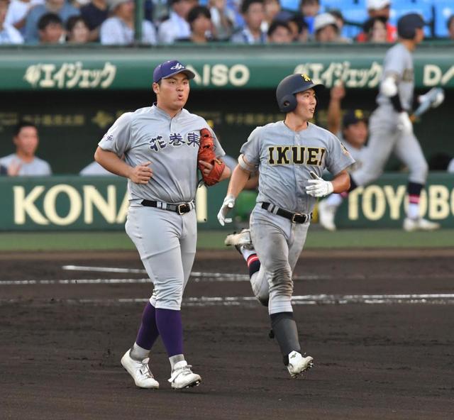 仙台育英が東北対決を制して4強！連覇まであと2勝 粘る花巻東を