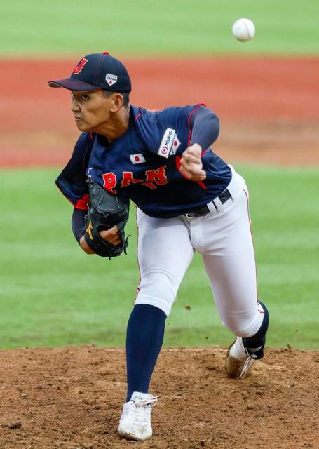 U18日本代表が難敵・米国を下し開幕3連勝!最終回はヒヤヒヤも逃げ切る 前田が5回1/3を4安打無失点