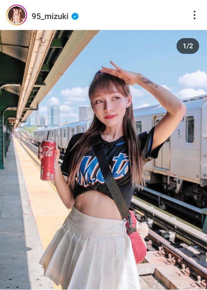 　リンシャンのインスタグラム（＠９５＿ｍｉｚｕｋｉ）から