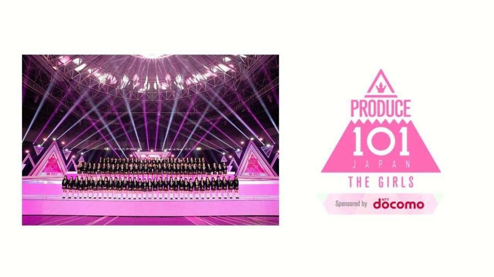 　ＰＲＯＤＵＣＥ　１０１　ＪＡＰＡＮ　ＴＨＥ　ＧＩＲＬＳ練習生の写真とロゴ（球団提供）