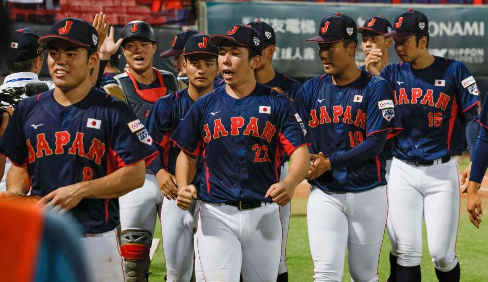 　ベネズエラ戦に勝利した高校日本代表