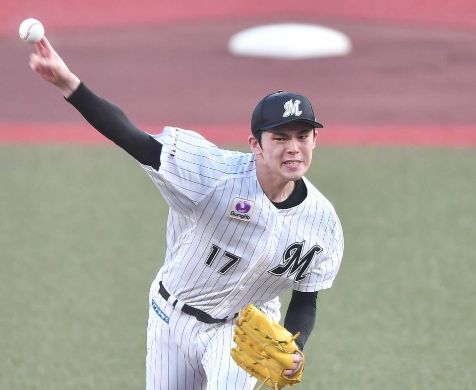 千葉ロッテマリーンズ　佐々木朗希 f_16797879.jpg