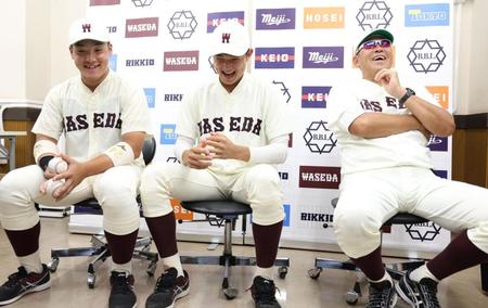 早大 6季ぶりのリーグ制覇へ初戦を快勝発進 OB活躍の阪神に続く！小宮山監督「アレは岡田さんが封印」/野球/デイリースポーツ online