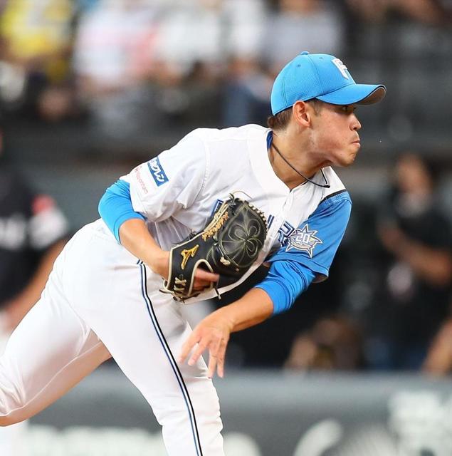 日本ハム先発の２０歳左腕根本が六回途中無失点の好投　鷹・和田との２２歳差対決で投げ勝つ「ゲームをつくることができました」