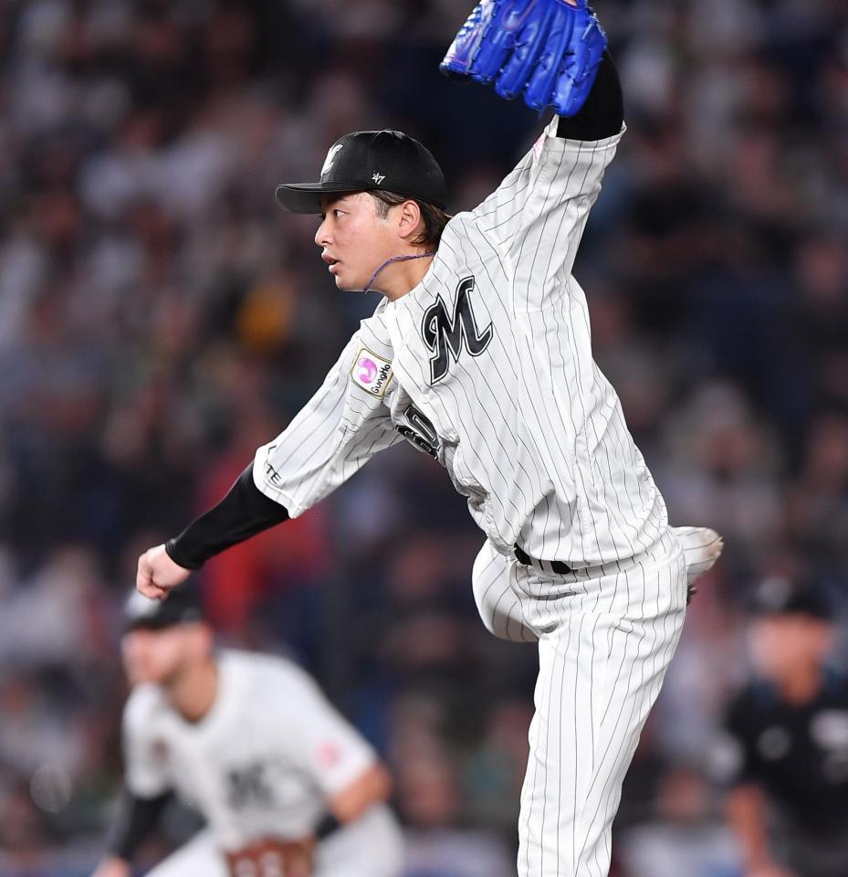 　力投する横山（撮影・開出牧）