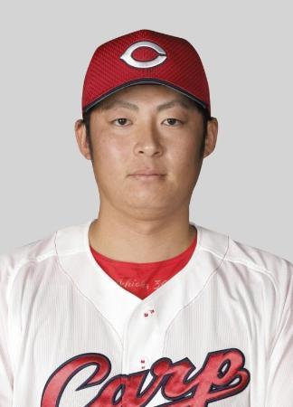 　広島の一岡竜司投手