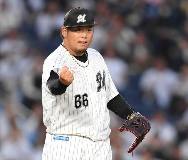 ロッテ　益田の代役・沢田がプロ初Ｓ「いつも通り投げられた」　大阪桐蔭同期・藤浪から刺激