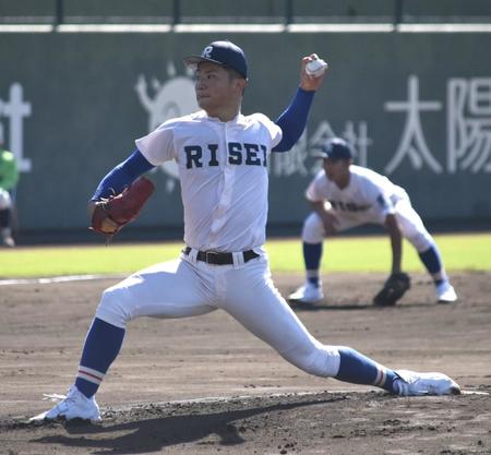 　履正社の先発・福田幸之介