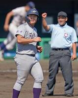 　履正社にコールド負けで試合を終えた花巻東・佐々木麟太郎