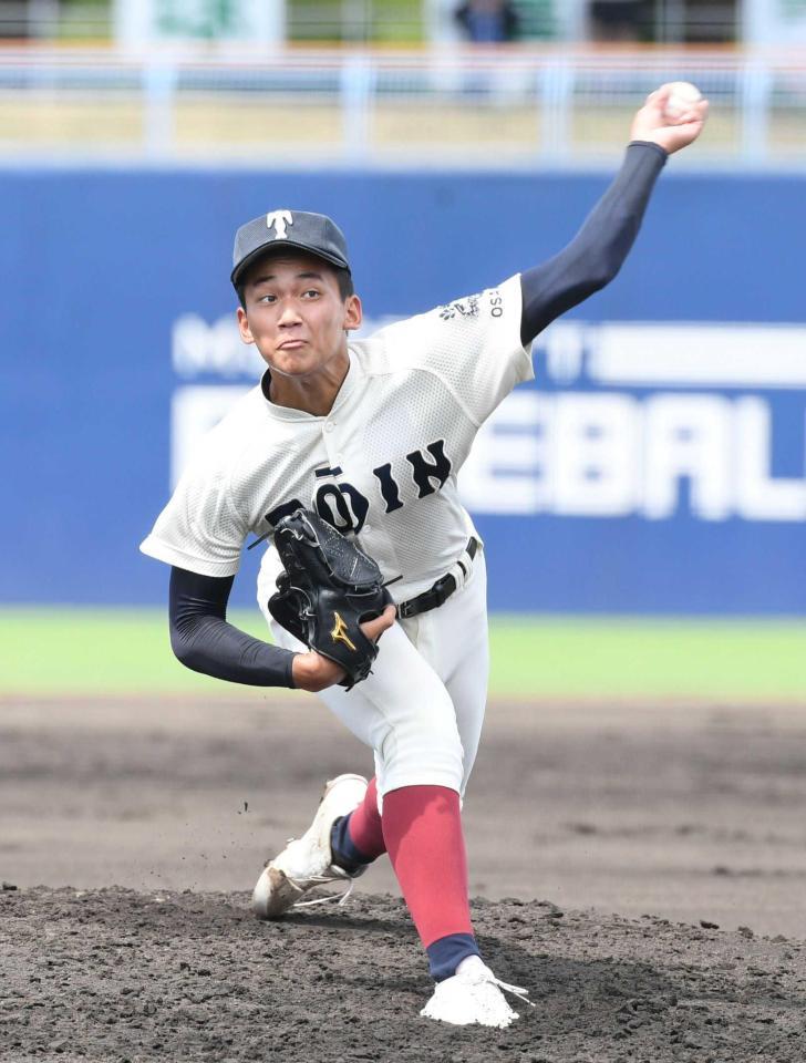 　世代Ｎｏ．１投手の呼び声高い大阪桐蔭の前田