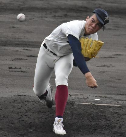 　大阪桐蔭の先発・平嶋桂知