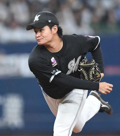 　２回から登板する中森（撮影・北村雅宏）