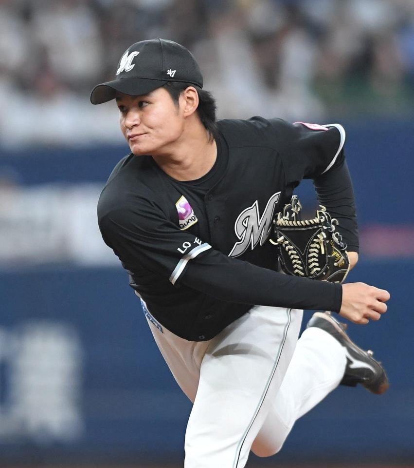 　２回から登板する中森（撮影・北村雅宏）