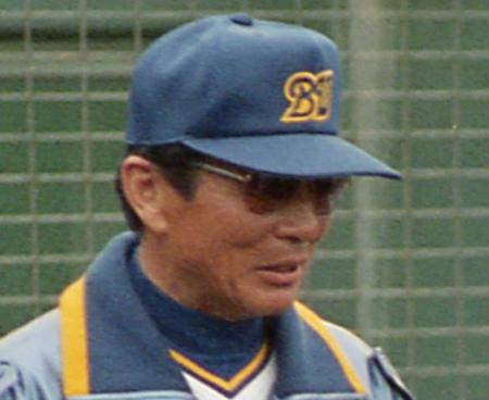 　仰木彬氏（１９９５年２月撮影）