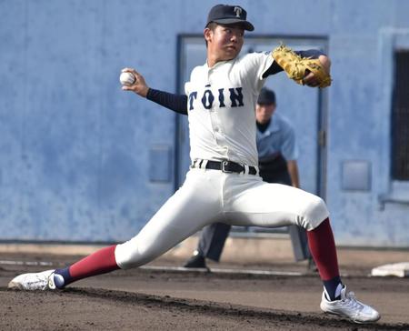 　大阪桐蔭の先発・森陽樹