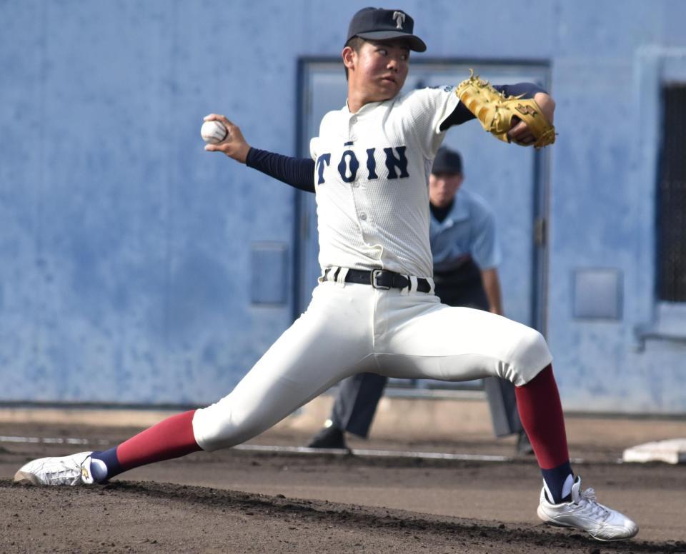 　大阪桐蔭の先発・森陽樹