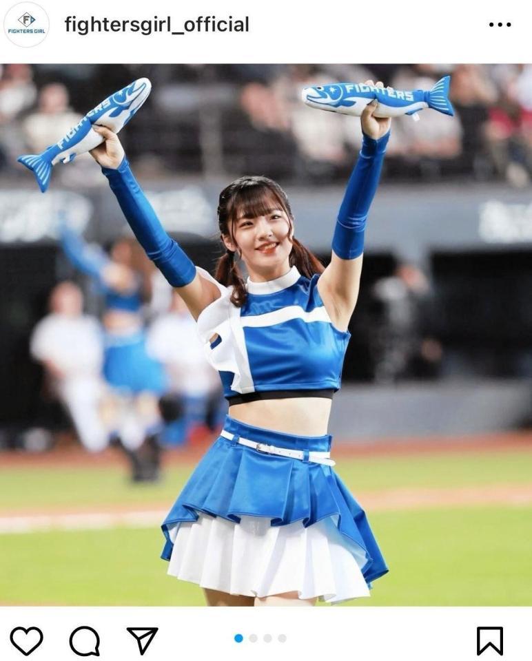 　ファイターズガールの公式インスタグラム＠ｆｉｇｈｔｅｒｓｇｉｒｌ＿ｏｆｆｉｃｉａｌより