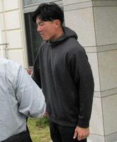 　秋季キャンプへ出発する茶野