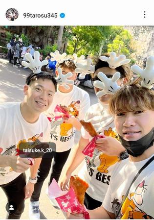　オリックス・杉本のインスタグラム（９９ｔａｒｏｓｕ３４５）から