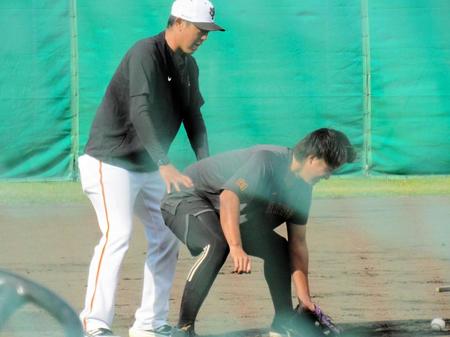 巨人　堀田ら４投手が下半身トレでもん絶　内海コーチ「ちょっとずつ強くなっていく」