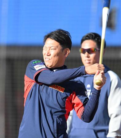 侍・井端監督　佐藤輝に期待　１２日練習試合では無安打も「一本出れば変わってくる」