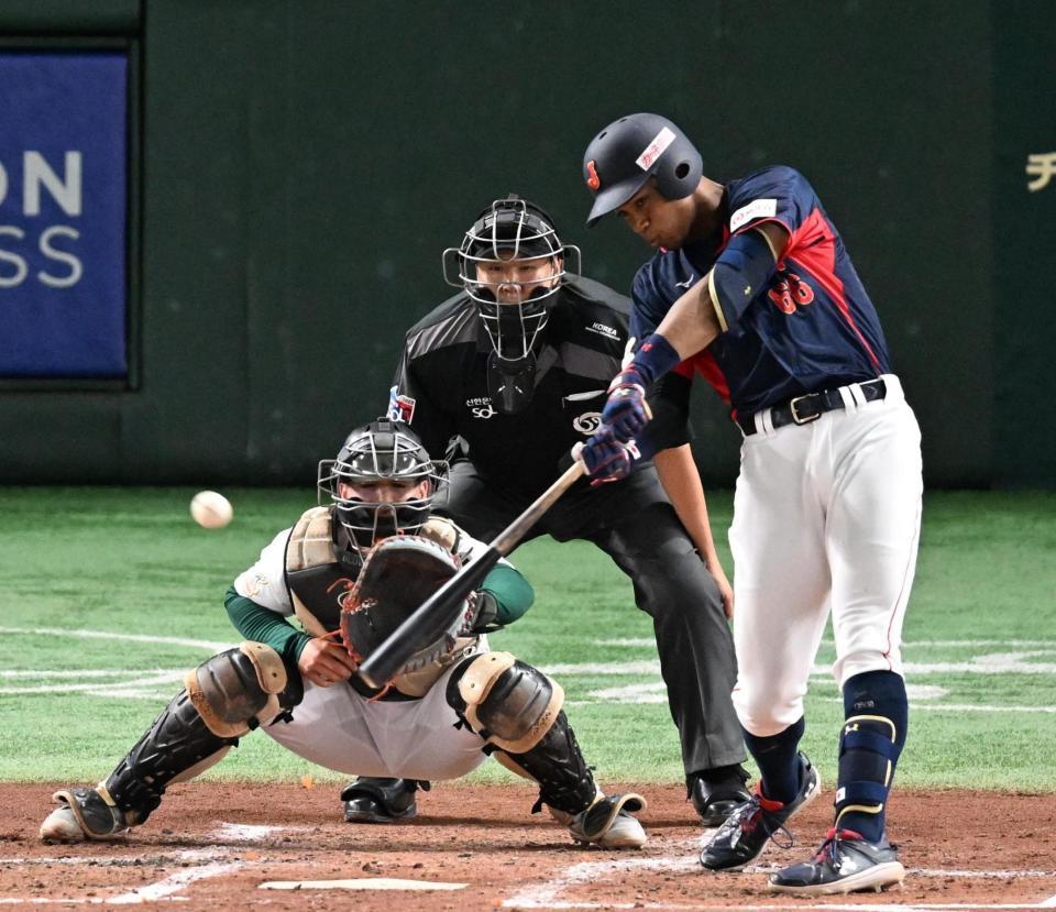 侍ジャパン「2000年世代」が大活躍 小園、万波の3、4番で追加点 森下、藤原、門脇らライバル競演 野球 デイリースポーツ Online