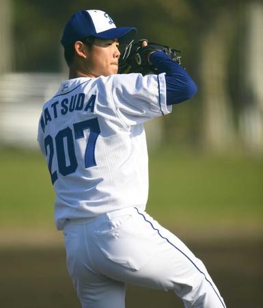 　中日を戦力外となった松田亘哲