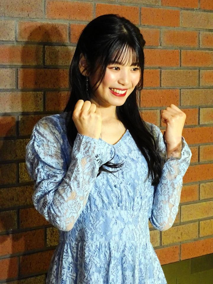 　ファイターズガールを卒業、Ｆビレッジアンバサダーに就任した滝谷美夢さん