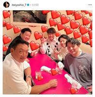 　糸井嘉男氏のインスタグラム（ｉｔｏｉｙｏｓｈｉｏ＿７）より