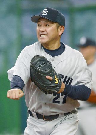 　プロ野球の中日で監督と捕手の二つの役割で奮闘した谷繁元信氏＝２０１５年