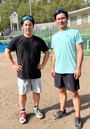 ロッテ・藤原　初の２桁弾誓った　吉田正と合同トレ「力強くなっている」