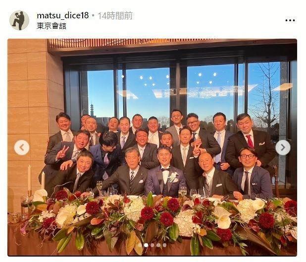 　松坂大輔氏のインスタグラム（ｍａｔｓｕ＿ｄｉｃｅ１８）より