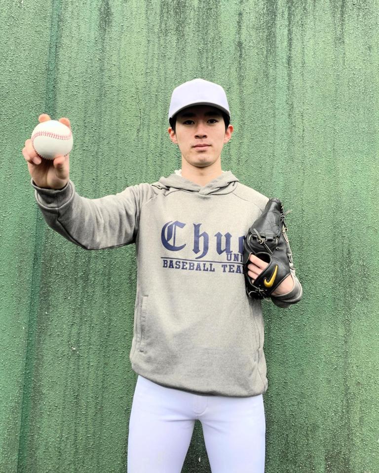 　中大に今春入部予定の佐々木怜希