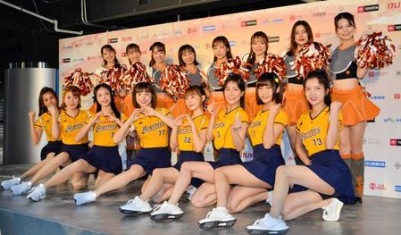 【写真】中信兄弟チアと巨人ヴィーナスで日台交流 人気のチュンチュン「坂本勇人選手が印象に残っています」