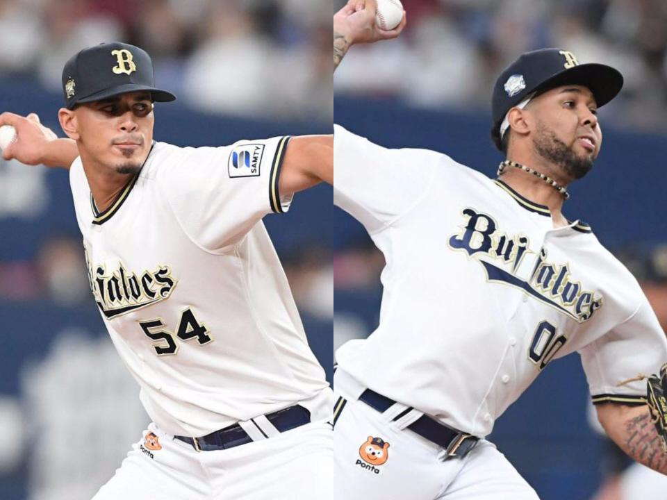 　カスティーヨ（左）とエスピノーザ