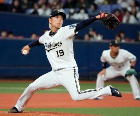 　５回無失点と好投したオリックス・山岡＝京セラドーム