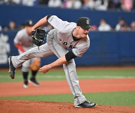 　オリックス戦に先発したグリフィン