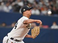 　巨人戦に先発したカスティーヨ